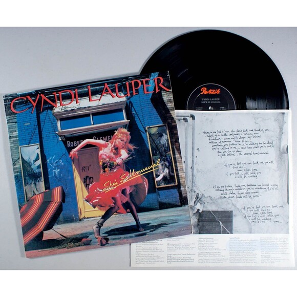 Cyndi Lauper - She's So Unusual (1983) Vinyl LP • Time After, She Bop, Cindy - Picture 1 of 2